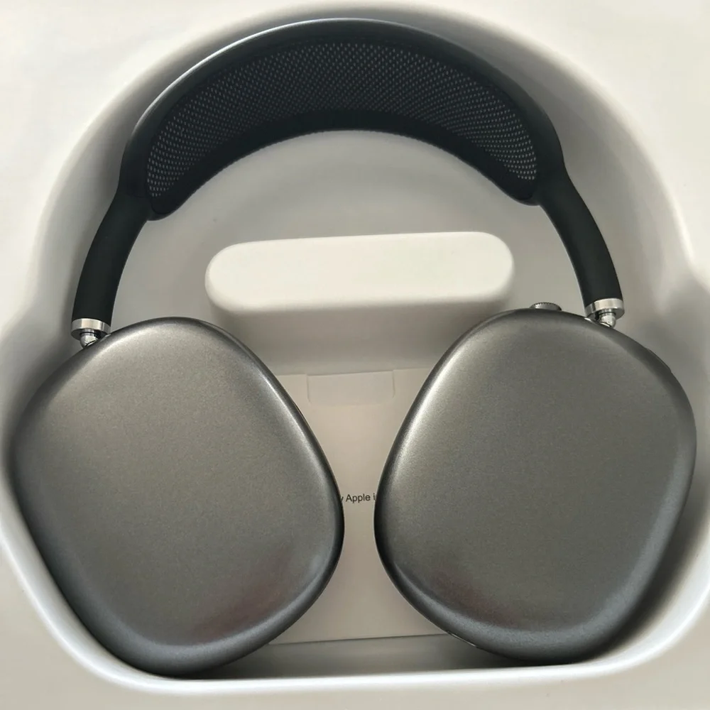 ヘッドホン AirPods Max Space Grey with Headband Apple AirPods Max Wireless Over-Ear Headset - Space Gray